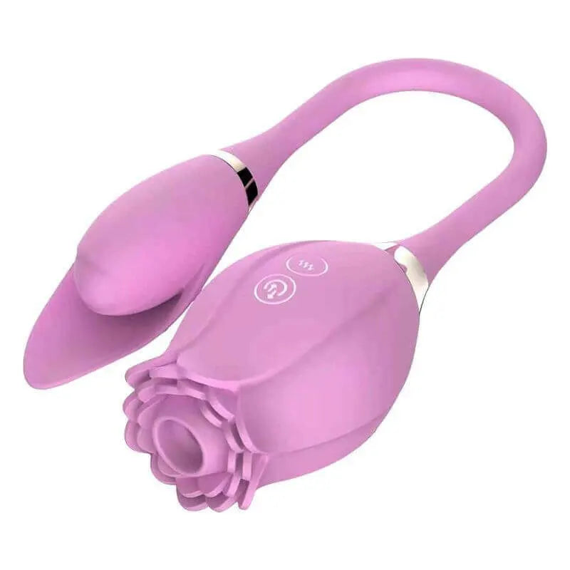 Rose Toy Deluxe 2-in-1 Vibrator