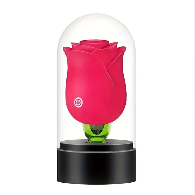 Rose Vibrator with Whirlwind &amp; Sucking Functions