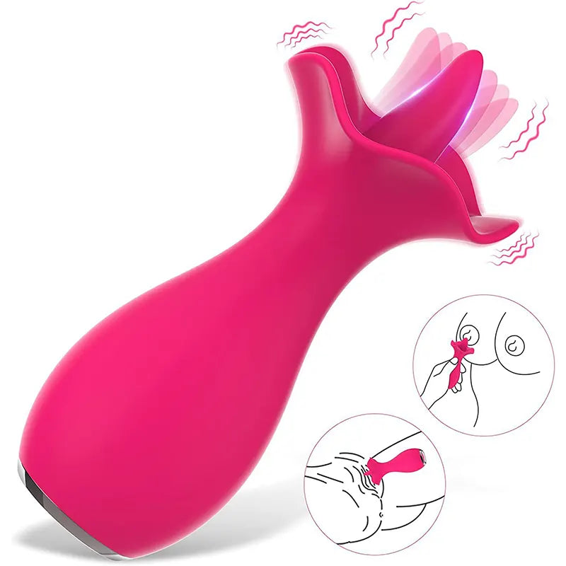 Dual-Motor Rose Clitoral Stimulator