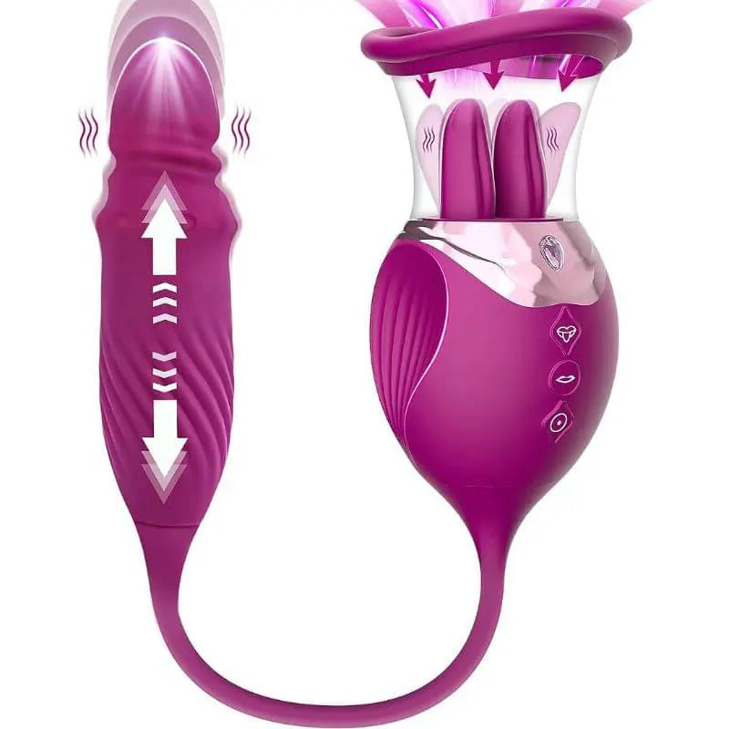 Rose Sucker G-Spot Vibrator