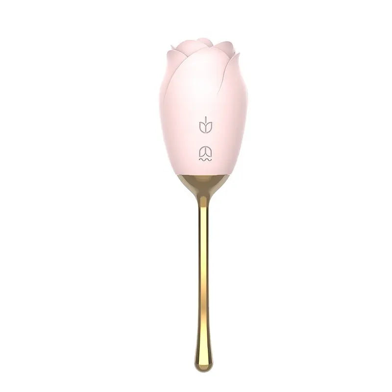 Rose Wand Tongue Vibrator