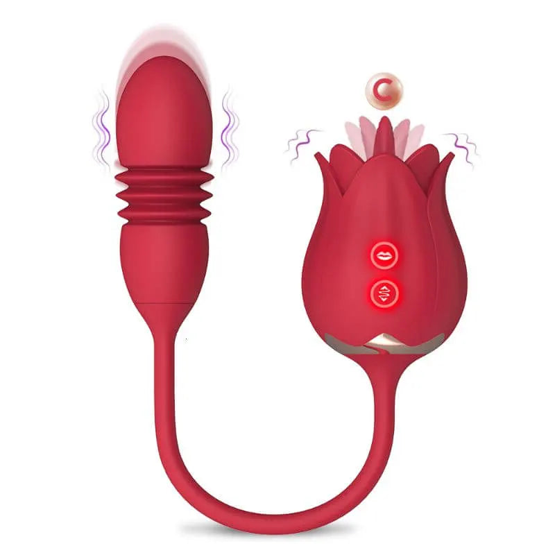 Rose Double Stimulation Sex Toy