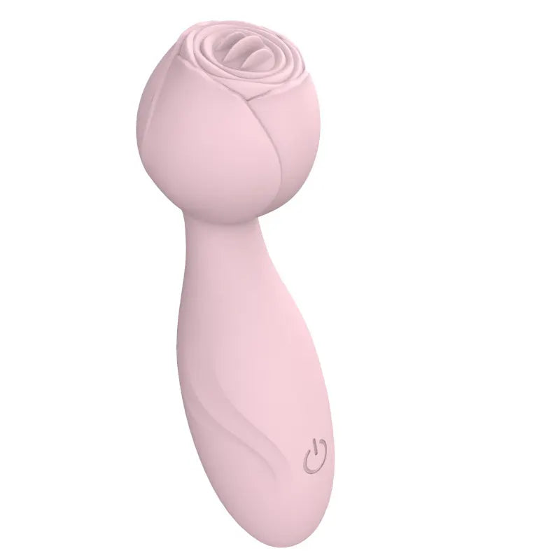 Pink Rose Tongue Vibrator