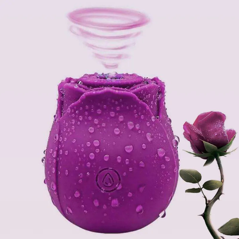 Purple Rose Clitoral Vibrator