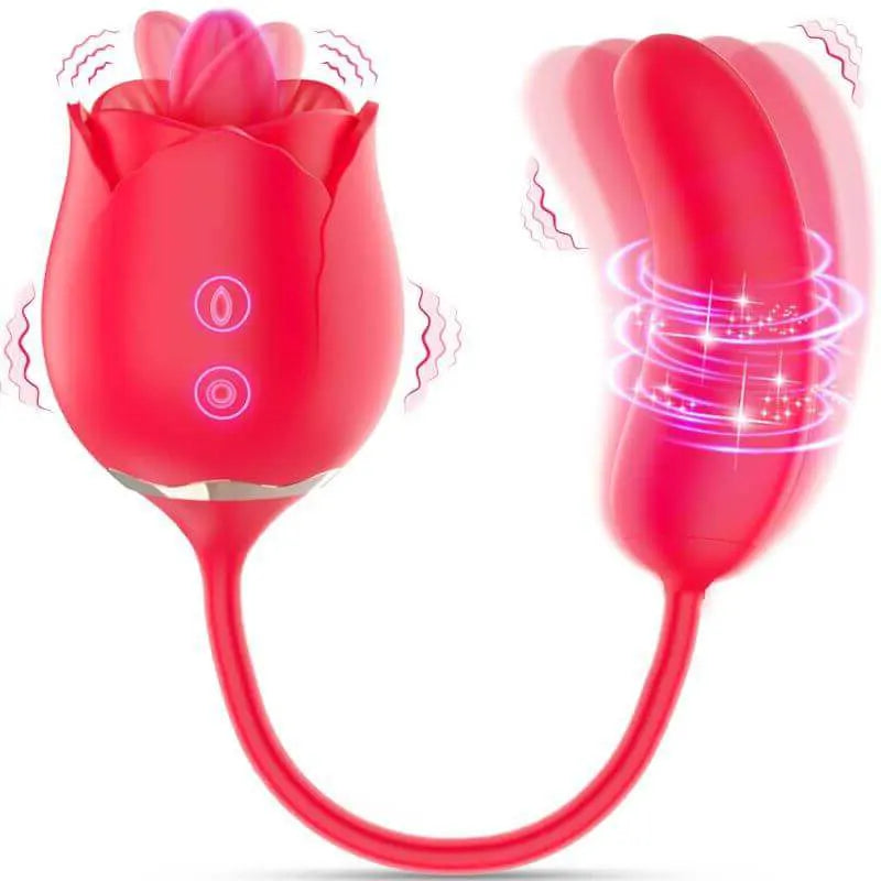 360° Rose Vibrator for Women