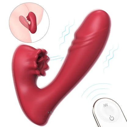 Licking Vibrator with Adjustable Modes