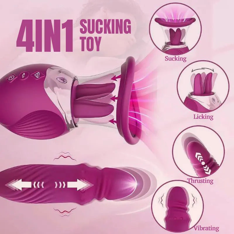 Rose Sucker G-Spot Vibrator