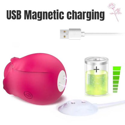 Rose Toy Charger - Magnetic USB Fast Charging Dock