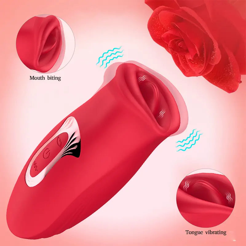 10-Speed Tongue Licking Vibrator