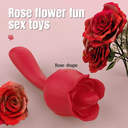 Rose 2-in-1 Vibrator for Women