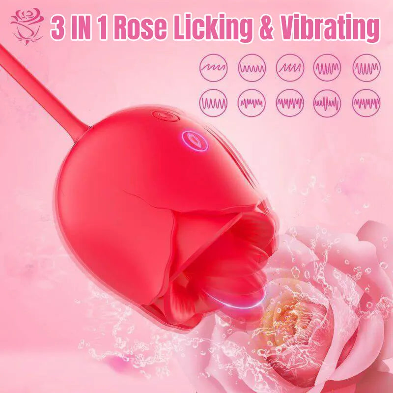 360° Rose Vibrator for Women