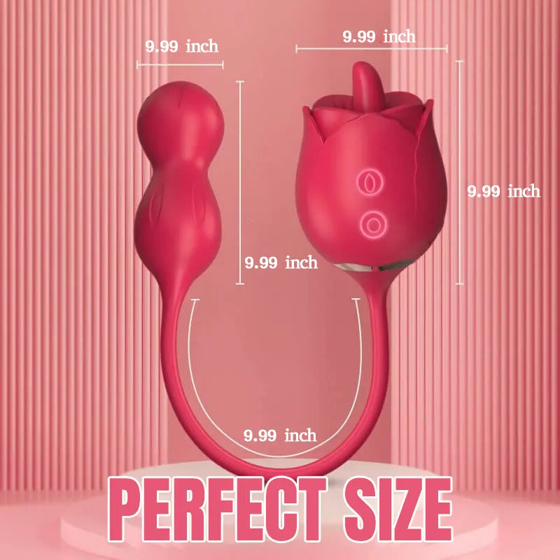 Double Delight Rose Vibrator