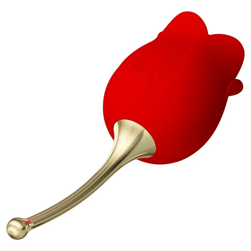 Rose Tongue Silicone Vibrator