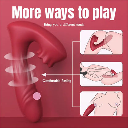 Licking Vibrator with Adjustable Modes