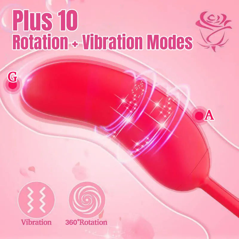 360° Rose Vibrator for Women