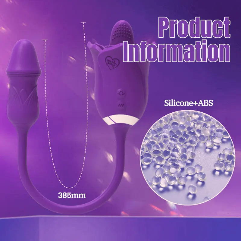 Rose Temptation 7 Licking Mode Vibrator