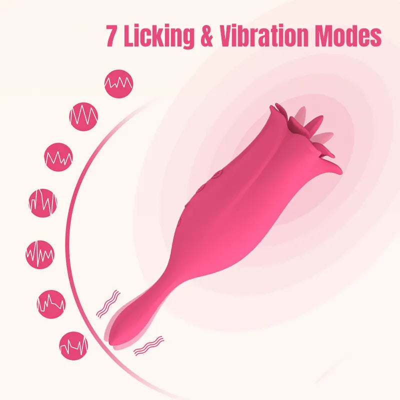 Lily Rose Tongue &amp; Vibration Stimulator