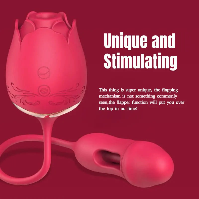 Rose Sucking Vibrator with Vibration