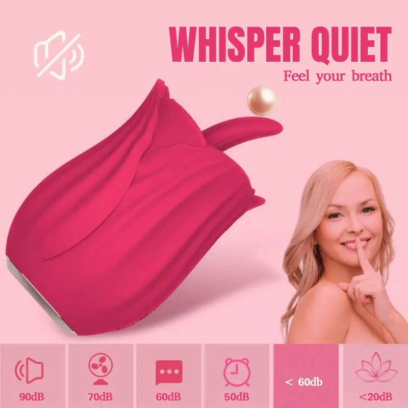 Rose Tongue 2.0 Vibrator for Women