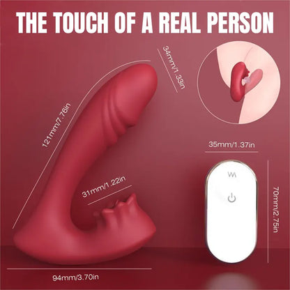 Licking Vibrator with Adjustable Modes