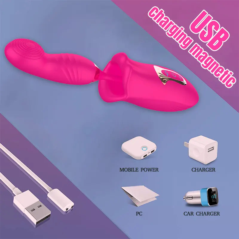 Vibrating Dual Breast Massager