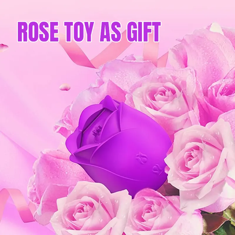 Rose Petal Vibrator for Women 