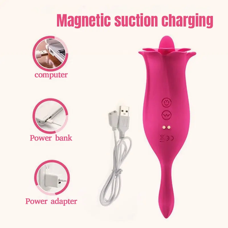 Lily Rose Tongue &amp; Vibration Stimulator