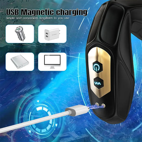 Remote-Controlled Rotating Anal Vibrator
