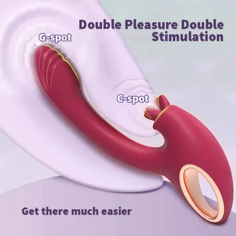 G-Spot and Clit Licking Vibrator