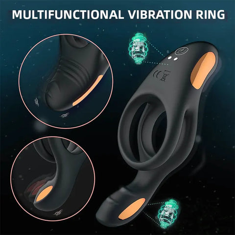 Dual Motor Vibrating Couple Ring