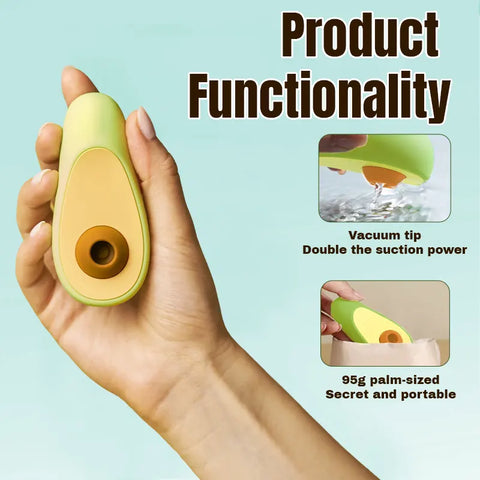 Avocado Clitoral Suction Massager