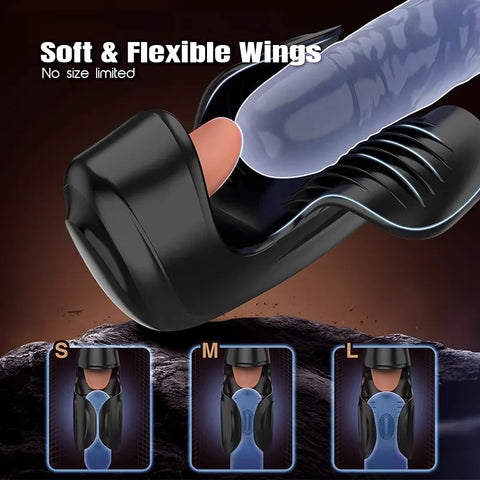Tongue Licking Male Vibrator Trainer