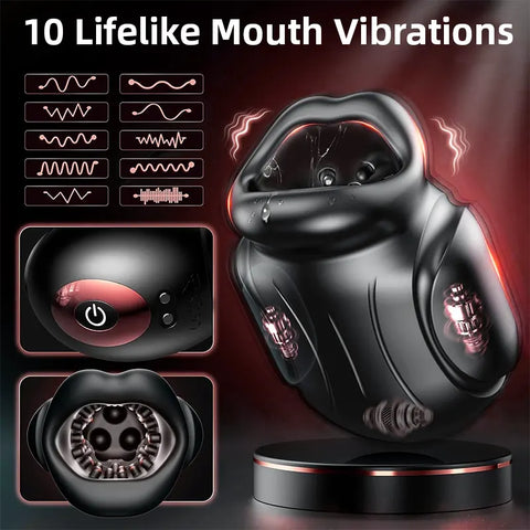 Smart App-Controlled Male Vibrator