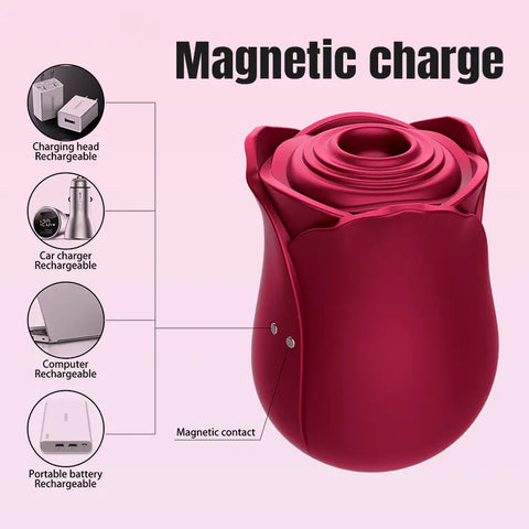 Rose Sucking Vibrator for Bliss