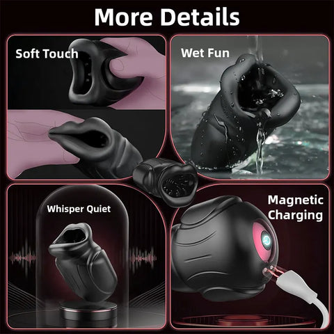 Smart App-Controlled Male Vibrator