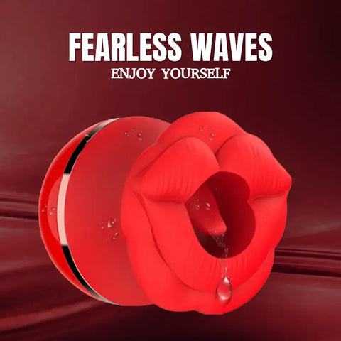 Rose Tongue Nipple Clit Vibrator