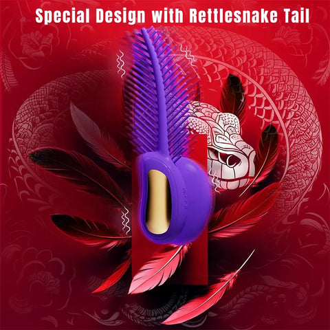 Rattlesnake Vibrator for Vulva Stimulation