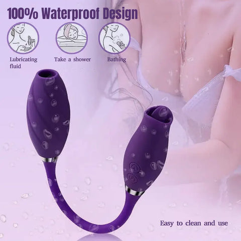 Rose Petal Vibrator - 30 Modes of Pleasure