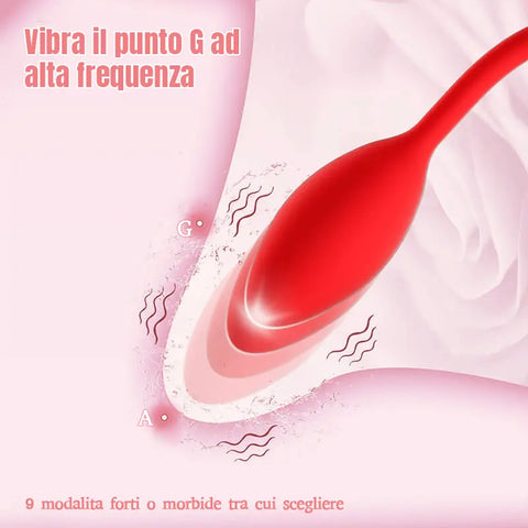 Rose Double Headed Tongue Vibrator