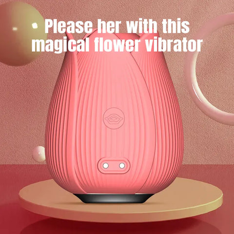 Rose Suction Vibrator