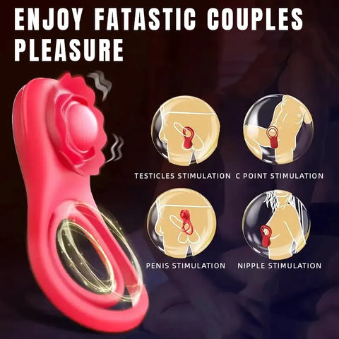 App-Connected Vibrating Couples Ring