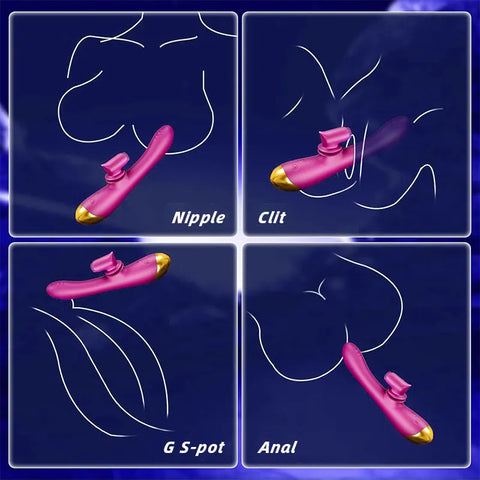 Brush G-Spot Vibrator for Women