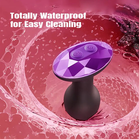 Purple Diamond Anal Vibrator