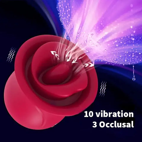 Rose Tongue Licking Clit Vibrator