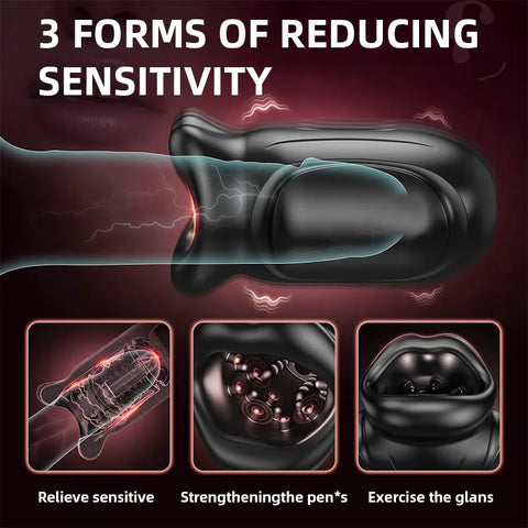 Smart App-Controlled Male Vibrator