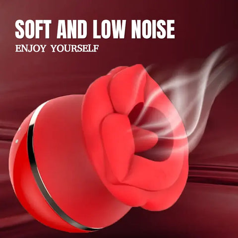 Rose Tongue Nipple Clit Vibrator
