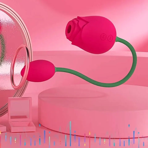 Blooming Rose Vibrator - 10 Modes