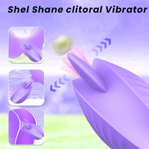 Scallop Tongue Clit Vibrator for Women