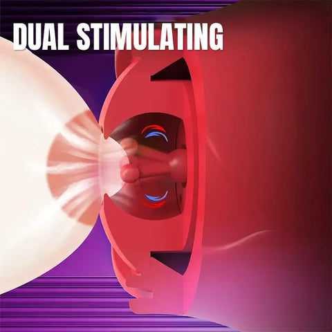 Detachable Rose Stimulation Vibrator