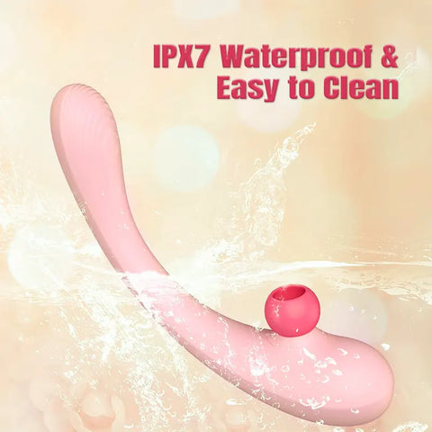 2-in-1 Suction & Thrusting Vibrator